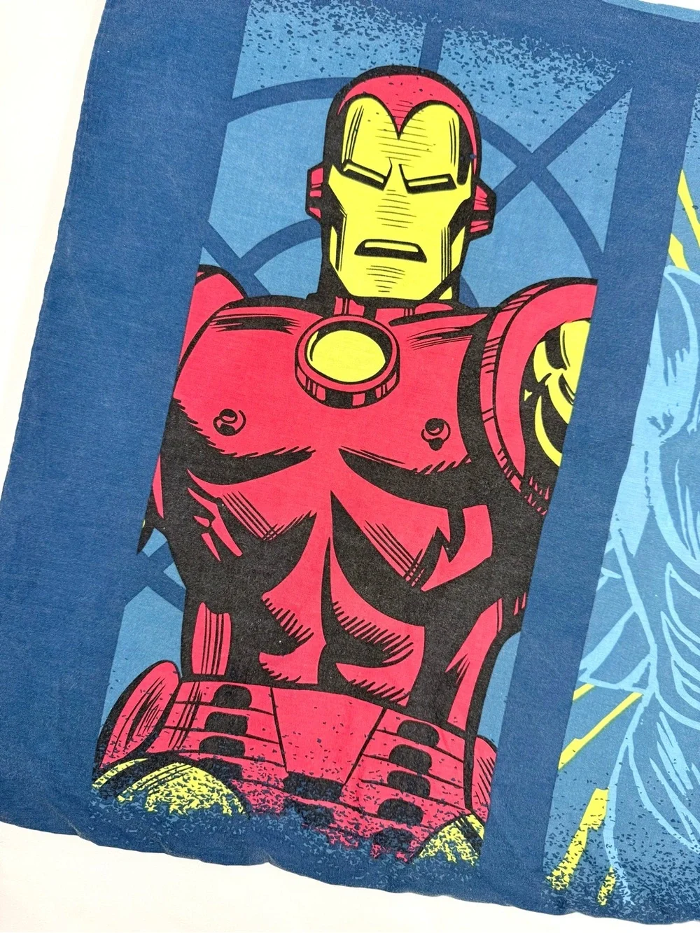 MARVEL Boys Superhero Pillowcase Spider Man‎ Captain America Thor Iron Man Hulk